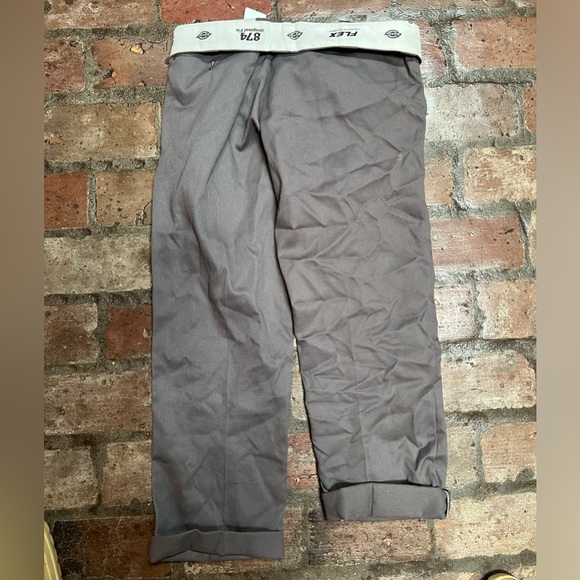 Grey 874 Dickies Work Pants - Picture 3 of 5